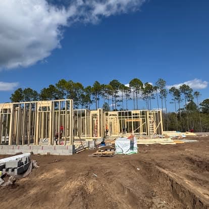 Huff Homes construction — 9