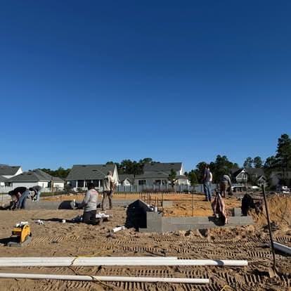 Huff Homes construction — 3
