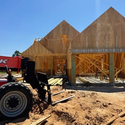 Huff Homes construction — 1